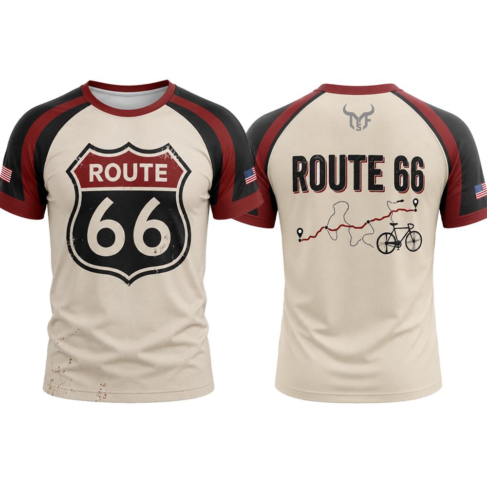 T-Shirt Vintage Route 66 per U - Outdoor Sports Adventure recensione e prezzo